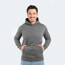Slazenger KAPENA Erkek Sweatshirt Koyu Gri