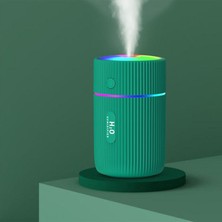 Chasoe 7 LED Açık Yeşil ile 220ML Mini Sessiz Hava Difüzör Sisi Nemlendirici (Yurt Dışından)