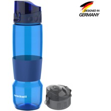 Zweikell Pivot Switch Royal Blue Bpa Içermez 650 ml Tritan Kırılmaz Suluk-su Matarası - Yedek Kapak Hediyeli