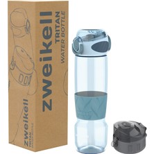 Zweikell Nozer Switch Ocean Blue Bpa Içermez 650 ml Tritan Suluk