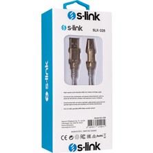 S-Link Slx-328 S-Lınk 3 Metre Usb 2.0 Yazıcı Kablosu (Am-Bm)