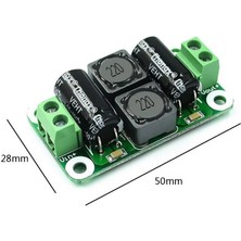 Alkatronik 0-50V 4A Dc Güç Kaynağı Filtresi Gürültü Bastırıcı Azaltıcı Filtre Bead Rfı Emı