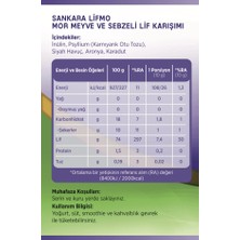 Sankara Lifmo Mor Meyve ve Sebzeli Antosiyanin Lif Karışımı 150 gr