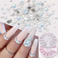 Ur Sugar Blue Mavi Swarovski Süsleme Taş Seti
