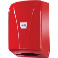 Palex C Katlama Tuvalet Kağıtlığı (Tuvalet Kağıt Dispenseri) Kırmızı 3438-B