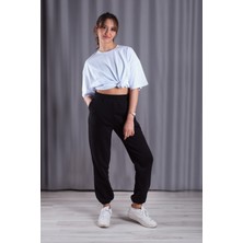 giyadda Unisex 3 İplik Kalın Puflu Jogger Eşofman Altı