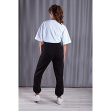 giyadda Unisex 3 İplik Kalın Puflu Jogger Eşofman Altı