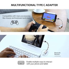 USB Type-C Otg Çevirici Adaptör Metal Kablolu Macbook Xiaomi Samsung Huawei Dönüştürücü