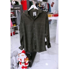 Aleksandrit Butik Özel Tasarım Unisex Oduncu Gömlek