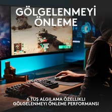 Logitech G413 SE TKL Aydınlatmalı Türkçe Q Mekanik Oyun Klavyesi - Siyah