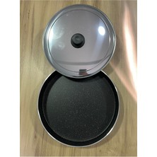 Cook Case Metal Sap Börek ve Balık Tavası Kapaklı - 30 cm