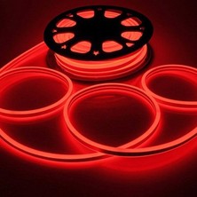 Ack 220V IP65 Neon Hortum Led Kırmızı