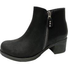 Fix Ayakkabı Fix 6012 Yağlı Deri Trend Fashion Kadın Bot