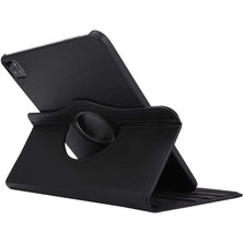 Case 4U Apple iPad Pro 12.9 2022 M2 Kılıf Uyku Modlu 360 Derece Dönebilen Standlı Tablet Kılıfı Açık Mavi