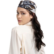 Sarar Kadın Inci Ipeği Desenli Fular Bandana 50X50 cm