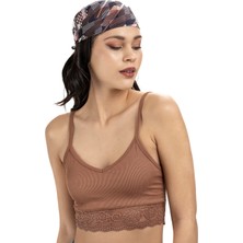 Sarar Kadın Inci Ipeği Desenli Fular Bandana 50X50 cm