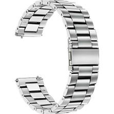 Basias Huawei Watch Gt 3 Se Uyumlu Paslanmaz Metal Kayış Kordon (22MM)