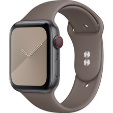 M/l Beden Apple Watch 2 3 4 5 6 7 Uyumlu Se  44 mm Klasik Silikon Kordon