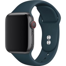 M/l Beden Apple Watch 2 3 4 5 6 7 Uyumlu Se  44 mm Klasik Silikon Kordon