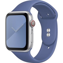 M/l Beden Apple Watch 2 3 4 5 6 7 Uyumlu Se  41 mm Klasik Silikon Kordon