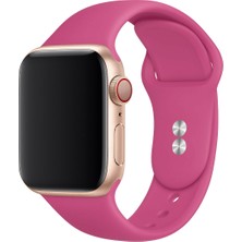 M/l Beden Apple Watch 2 3 4 5 6 7 Uyumlu Se  38 mm Klasik Silikon Kordon