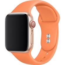 M/l Beden Apple Watch 2 3 4 5 6 7 Uyumlu Se  41 mm Klasik Silikon Kordon