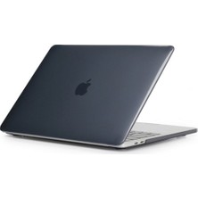Apple Macbook 13.6' Air 2022 M2 A2681 Kılıf Hava Kanallı 360 Derece Kristal Şeffaf Tasarım Kapak