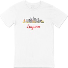 Cix Lugano Manzaralı Tişört