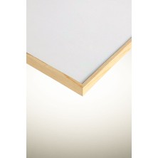 Huhuli Ahşap Çerçeveli Minimalist Tablo