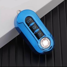 Yıldız Tuning Lancia Musa Anahtar Kılıfı Parlak Mavi