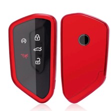 Yıldız Tuning Vw Golf 8 Anahtar Kılıfı Kırmızı Renk