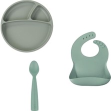 Oioi Porsiyon Set River Green(Tabak+Basic Önlük+Nam Nam)
