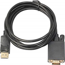 Alfais 4643 Displayport To VGA Çevirici Monitör Projeksiyon Kablosu