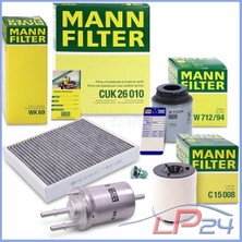 Mann Volkswagen Polo 1.2 Tdı Periyodik Bakım Filtre Seti Mazot Filtreli 03P115562-6R0129620A-6R0819653-6R0127400C