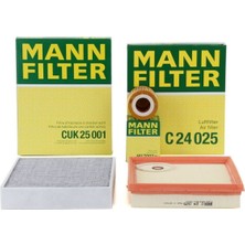 Mann Bmw F20 Kasa 116I Periyodik Bakım Filtre Seti  64119237555-13717630911-64119283497