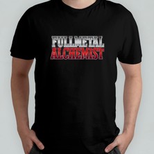 Pixxa Fullmetal Alchemist %100 Pamuklu Bisiklet Yaka T-Shirt Model - 7