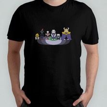 Pixxa Undertale %100 Pamuklu Bisiklet Yaka T-Shirt Model - 3