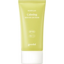 Goodal Heartleaf Calming Moisture Sun Cream - Houttuynia Cordata Özlü Güneş Kremi SPF50+ Pa++++