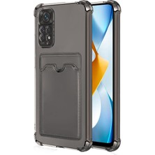 Microsonic Xiaomi Redmi Note 11 Pro 5g Card Slot Shock Kılıf Füme