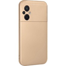 Microsonic Matte Silicone Xiaomi Poco M5 Kılıf Gold