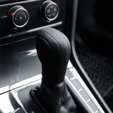 STS Oto Aksesuar Dsg Vites Topuzu Kılıfı - Volkswagen Skoda Golf Passat Octavia Superb Leon Dsg Vites Topuzu Kılıfı Siyah