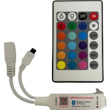 Hazar Led Tuya Destekli Bluetooth Kontrollü RGB Şerit Led Kontrol Cihazı 5-24V