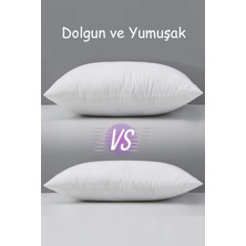 Puffy Soft Kırlent İçi Yastık Kırlent Yastığı - Orta Model Yastık - 2 Adet 400 Gram