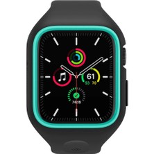 Spigen Caseology Apple Watch 41mm/40mm (Seri 9/8/7/6/SE/SE2/5/4) Kılıf Nano Pop Prune Charcoal - ACS02085