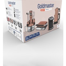 Goldmaster Platinium Antrasit Elektrikli Mutfak Çeyiz Seti 4 Lü Evlilik Paketi