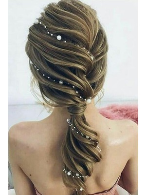 İnci Şöleni Saç İpi