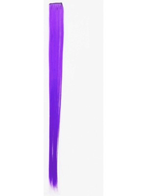 New Obsessions Mor Sentetik Çıtçıtlı Saç Kaynak