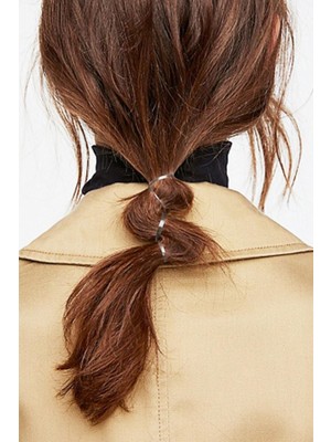 Şeffaf Saç Örgü Lastiği