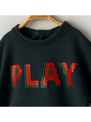 Mama Yoyo Play 3D Baskılı Sweatshirt