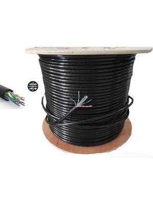 Eyepc 170 Metre Dış Ortam Cat 6 Kablo Modem Bilgisayar  Hat Ağ Kablosu